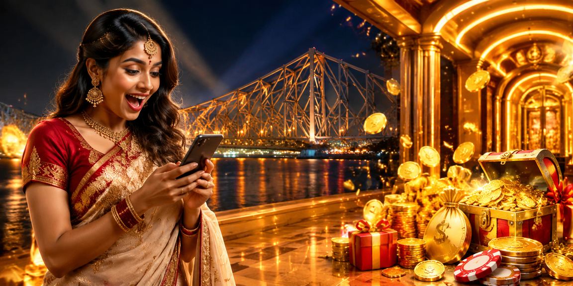 Mobile casino player registering in Kolkata